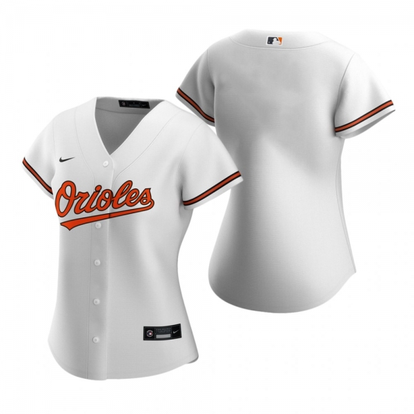 Women's Baltimore Orioles Nike White 2020 Replica Home Jersey