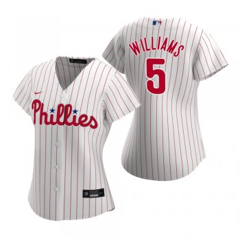 Women's Philadelphia Phillies Nick Williams Nike White 2020 Replica Home Jersey