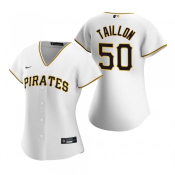 Women's Pittsburgh Pirates Jameson Taillon Nike White 2020 Replica Home Jersey