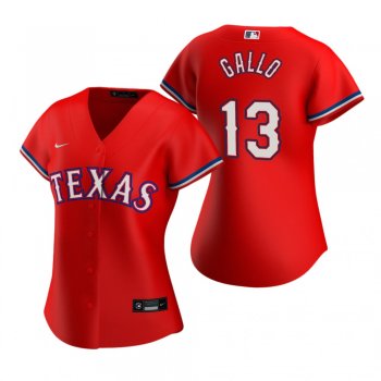 Women's Texas Rangers Joey Gallo Nike Red 2020 Replica Alternate Jersey