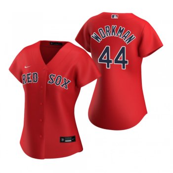 Women's Boston Red Sox Brandon Workman Nike Red 2020 Replica Alternate Jersey