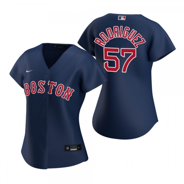 Women's Boston Red Sox Eduardo Rodriguez Nike Navy 2020 Replica Alternate Jersey