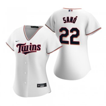 Women's Minnesota Twins Miguel Sano Nike White 2020 Replica Home Jersey