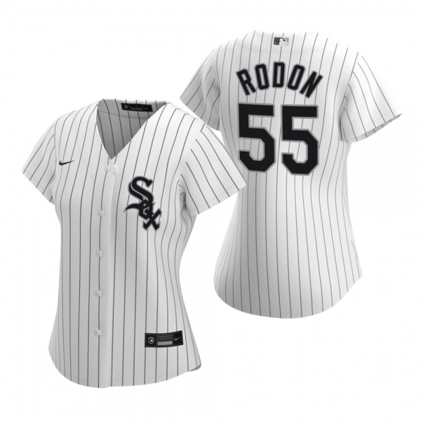 Women's Chicago White Sox Carlos Rodon Nike White 2020 Replica Home Jersey