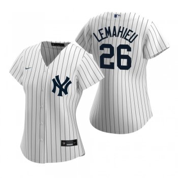 Women's New York Yankees DJ LeMahieu Nike White 2020 Replica Home Jersey