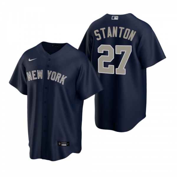 Men's New York Yankees Giancarlo Stanton Nike Navy Replica Alternate Jersey