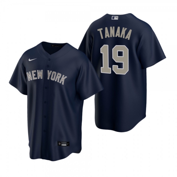 Men's New York Yankees Masahiro Tanaka Nike Navy Replica Alternate Jersey