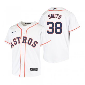 Youth Houston Astros Joe Smith Nike White Replica Home Jersey