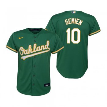 Youth Oakland Athletics Marcus Semien Nike Kelly Green Replica Alternate Jersey