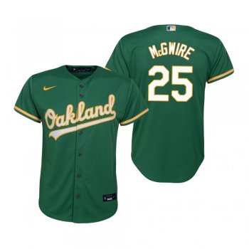 Youth Oakland Athletics Mark McGwire Nike Kelly Green Replica Alternate Jersey