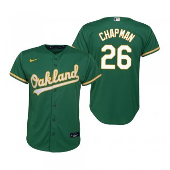 Youth Oakland Athletics Matt Chapman Nike Kelly Green Replica Alternate Jersey