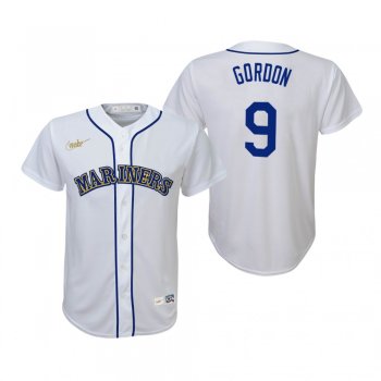 Youth Seattle Mariners Dee Gordon Nike White Cooperstown Collection Home Jersey