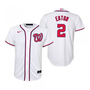 Youth Washington Nationals Adam Eaton Nike White Replica Home Jersey