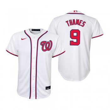 Youth Washington Nationals Eric Thames Nike White Replica Home Jersey