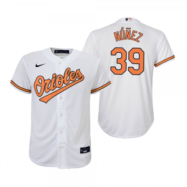 Youth Baltimore Orioles Renato Nunez Nike White Replica Home Jersey