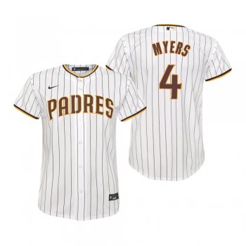 Youth San Diego Padres Wil Myers Nike White Replica Home Jersey