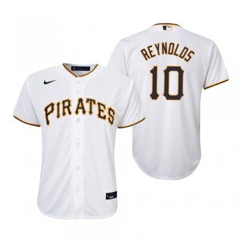 Youth Pittsburgh Pirates Bryan Reynolds Nike White Replica Home Jersey