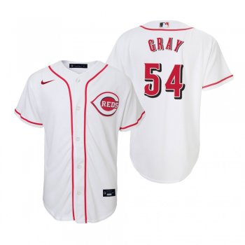 Youth Cincinnati Reds Sonny Gray Nike White Replica Home Jersey