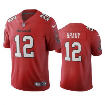 Tom Brady Tampa Bay Buccaneers Red Vapor Limited Jersey