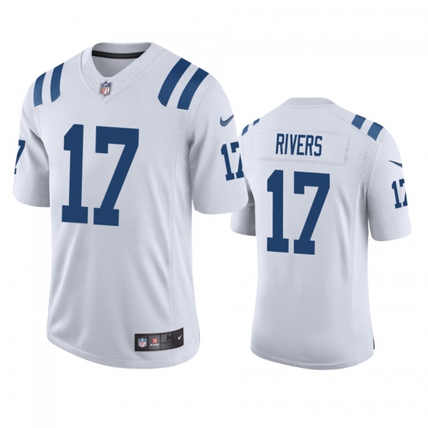 Philip Rivers Indianapolis Colts White Vapor Limited Jersey