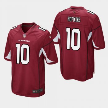 Men's Arizona Cardinals #10 DeAndre Hopkins Game Jersey - Cardinal