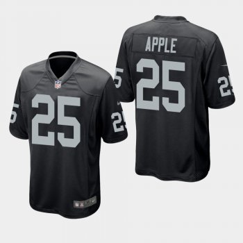 Men's Las Vegas Raiders Eli Apple Game Jersey - Black