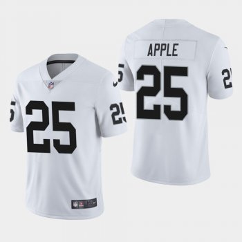 Men's Las Vegas Raiders #25 Eli Apple Vapor Untouchable Limited Jersey - White