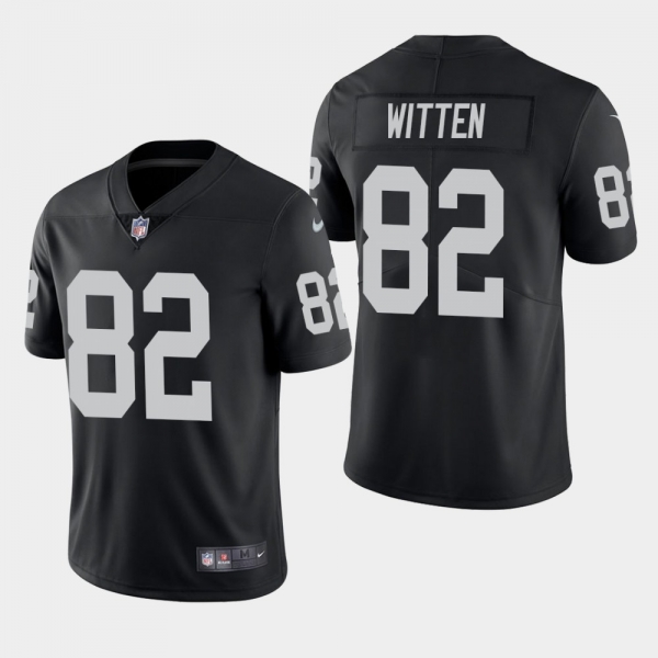 Men's Las Vegas Raiders #82 Jason Witten Vapor Untouchable Limited Jersey - Black