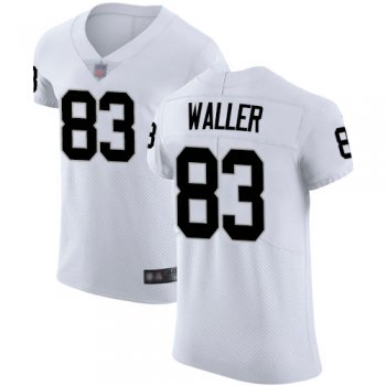 Men's #83 Oakland Raiders Darren Waller Elite Road White Jersey: Football Vapor Untouchable