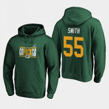 Men's Green Bay Packers Za'Darius Smith 2019 NFL Playoffs Bound Hometown Checkdown Pullover Hoodie - Green