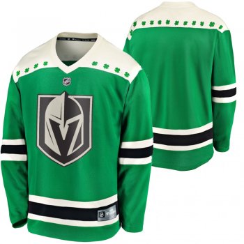 Vegas Golden Knights # Green 2020 St. Patrick's Day Breakaway Jersey