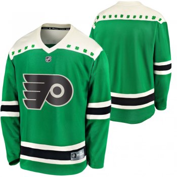 Philadelphia Flyers # Green 2020 St. Patrick's Day Breakaway Jersey