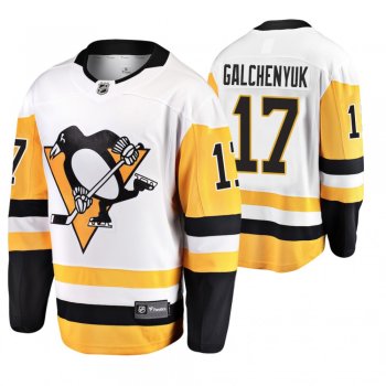 Pittsburgh Penguins Alex Galchenyuk Jersey Men's Away Breakaway Player Fanatics Branded