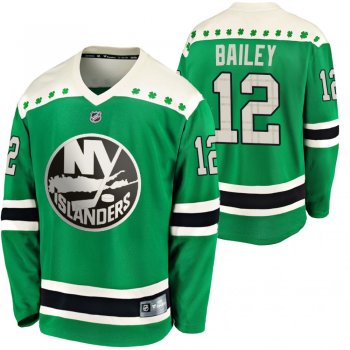 Islanders Josh Bailey #12 Green 2020 St. Patrick's Day Replica Player Jersey