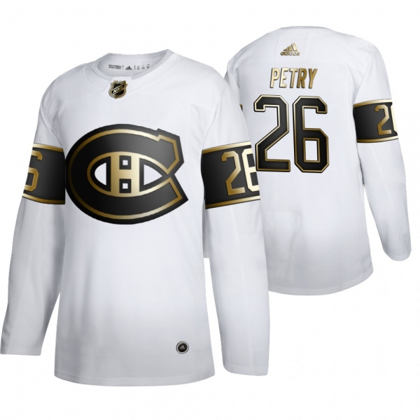 Jeff Petry Montreal Canadiens White NHL Golden Edition Authentic Jersey