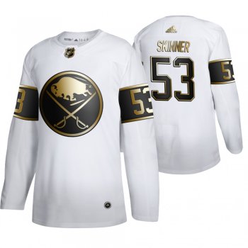 Jeff Skinner Buffalo Sabres White NHL Golden Edition Authentic Jersey