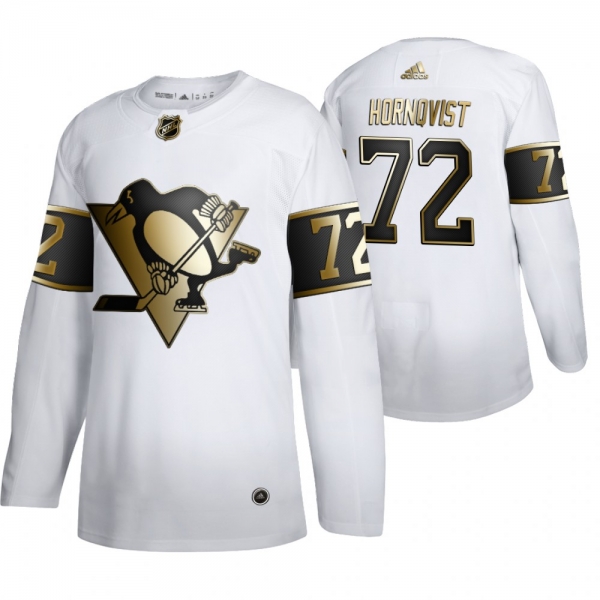 Patric Hornqvist Pittsburgh Penguins White NHL Golden Edition Authentic Jersey