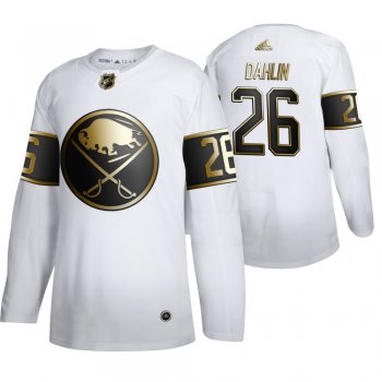 Rasmus Dahlin Buffalo Sabres White NHL Golden Edition Authentic Jersey