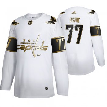 T. J. Oshie Washington Capitals White NHL Golden Edition Authentic Jersey