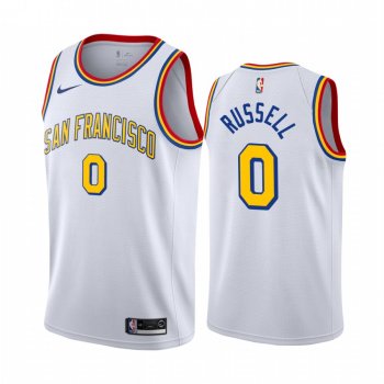 Golden State Warriors D'Angelo Russell White 2019-20 Classic Edition Jersey