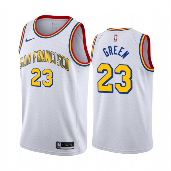 Golden State Warriors Draymond Green White 2019-20 Classic Edition Jersey