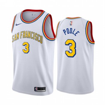 Golden State Warriors Jordan Poole White 2019-20 Classic Edition Jersey