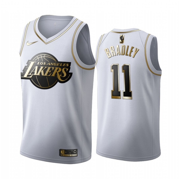 Avery Bradley #11 Los Angeles Lakers White Golden Edition Jersey