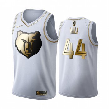 Solomon Hill #44 Memphis Grizzlies White Golden Edition Jersey