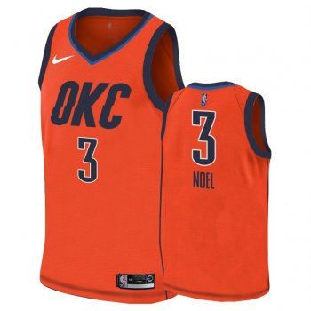 Thunder Male Nerlens Noel #3 Split Sunset Jersey