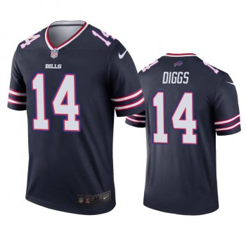 Buffalo Bills Stefon Diggs Navy Inverted Legend Jersey