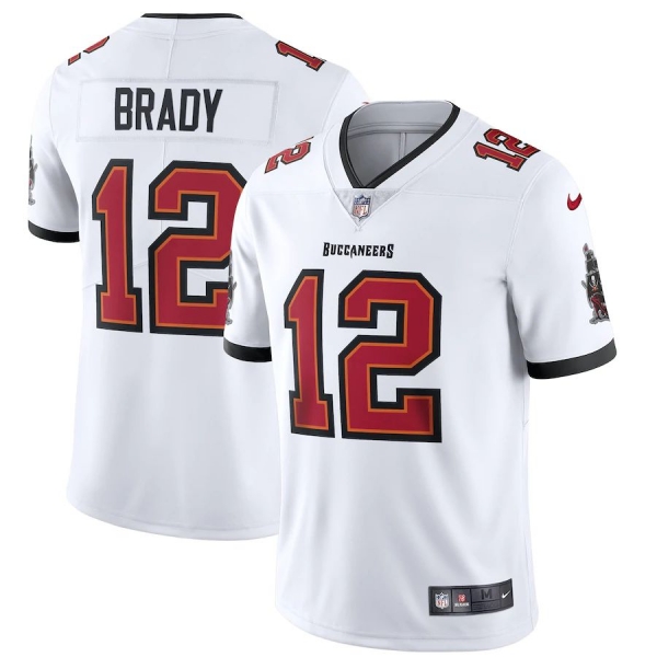 Men's Nike Tom Brady White Tampa Bay Buccaneers Vapor Limited Jersey