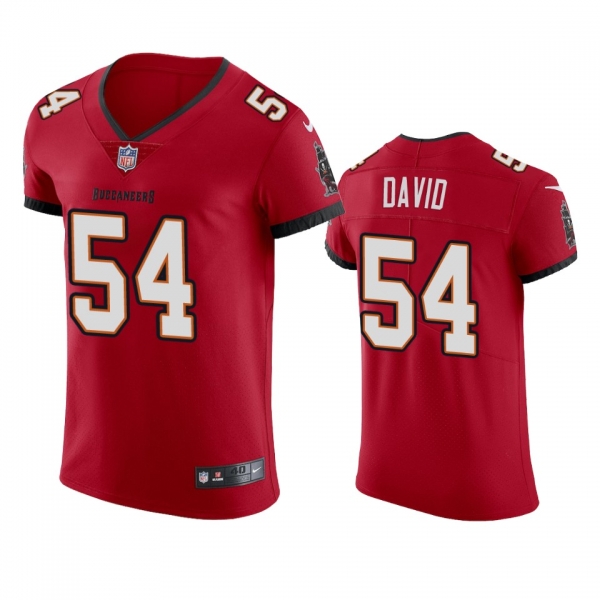 Tampa Bay Buccaneers Lavonte David Red 2020 Vapor Elite Jersey - Men's