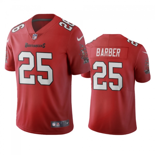 Tampa Bay Buccaneers Peyton Barber Red 2020 Vapor Limited Jersey