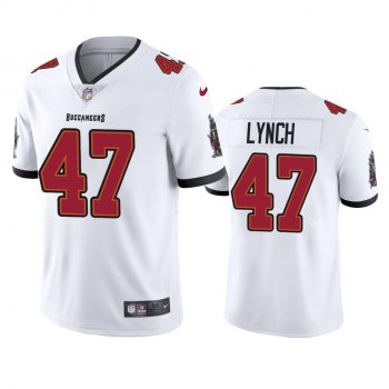 Tampa Bay Buccaneers John Lynch White 2020 Vapor Limited Jersey - Men's